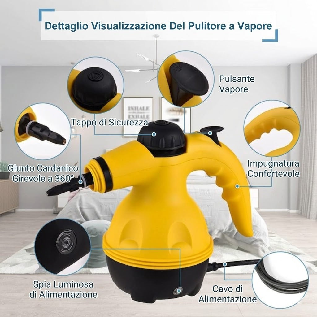 Velgravia™ - Pulitore a Vapore Pro 9