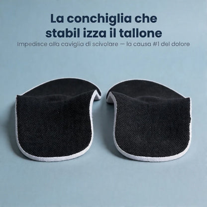 Suole Velgravia™ - Cammina senza dolore - dalla mattina alla sera