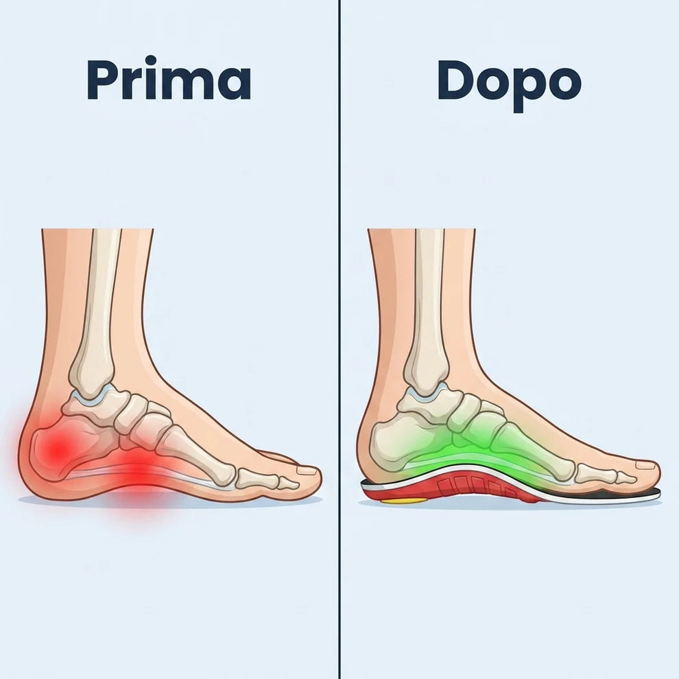 Suole Velgravia™ - Cammina senza dolore - dalla mattina alla sera